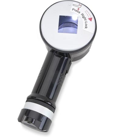 Carson PRO Series MeasureLoupe 11.5x LED and UV Lighted Eye Loupe Magnifier with Reticle Scale | CP-45 MeasureLoupe with Storage Case - Buy Online on GoSupps.com