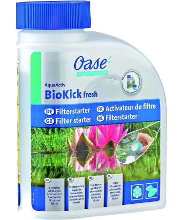 Oase 43145 AquaActiv Biocick Fresh 500 ml - Starter Bacteria for Pond Fish and Garden Ponds | Water Clarifier & Explanation Bundle | 10 000 L - Buy Online on GoSupps.com