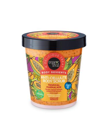 Organic Shop Body Desserts Anti-Cellulite Body Scrub Tropical Marmalade 450 ml