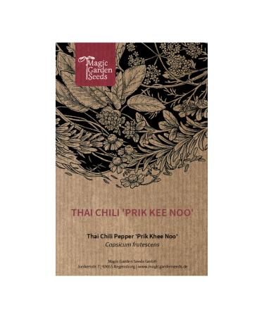 Magic Garden Seeds Thai chili pepper Prik Kee Noo Capsicum frutescens approx 10 seeds