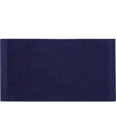 Kate Spade New York Scallop Pleat 580 GSM Terry Wash Cloth - French Navy | 100% Cotton | 13 x 13 Inches - Buy Online on GoSupps.com
