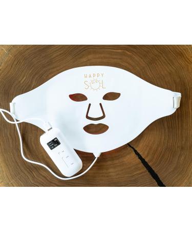 Light Therapy Face Mask - 7 Color LED - Skin Care Red Light Mask - Comfortable Design for All Skin Types - International Shipping Available - Buy Online on GoSupps.com