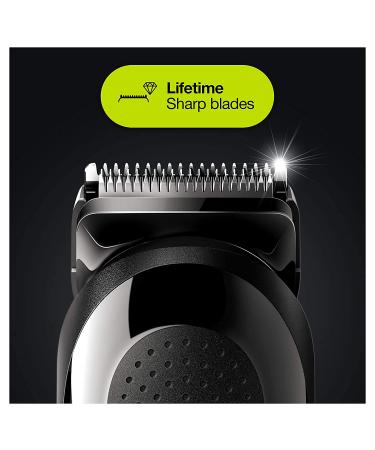 Braun MGK3220 Hair Clippers for Men - 6-in-1 Beard Trimmer & Grooming Kit | Cordless & Rechargeable - Buy Online on GoSupps.com