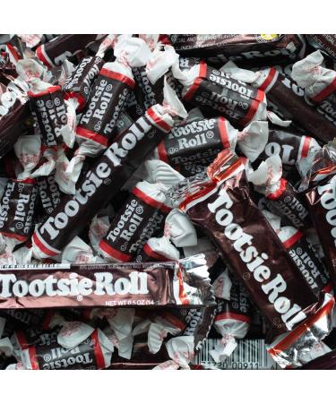 Tootsie Roll Mega Mix - 5 Classic Chocolatey Shapes and Sizes - 4lb Pack - Buy Online on GoSupps.com