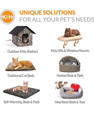 K&H EZ Mount Up and Away Kitty Diner Cat Bowl | Window-Mounted Stainless/Black 12oz - Buy Online on GoSupps.com