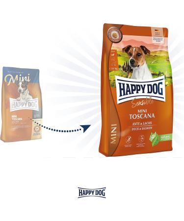 Happy Dog Sensible Mini Toscana 800g - Premium Dog Food for Small Breeds | International Shipping Available - Buy Online on GoSupps.com