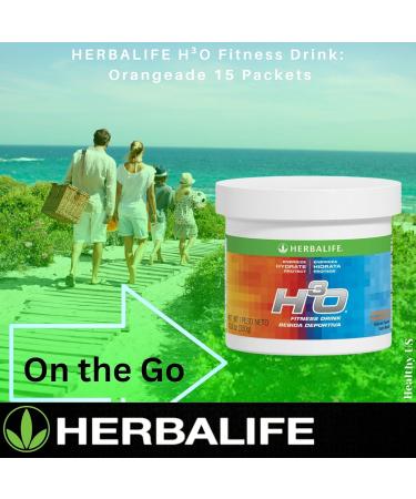 Herbalife H O Fitness Drink: Orangeade Canister 10.6 Oz (300g) Carbohydrate Blend for immediate Energy Energize Hydrate Protect Naturally Flavored - Buy Online on GoSupps.com