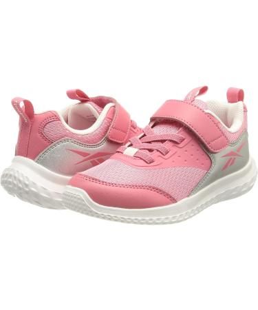 Reebok Girl's Rush Runner 4.0 Alt Sneakers - Astro Pink/Silver/White - Size 12.5 UK - Buy Online on GoSupps.com