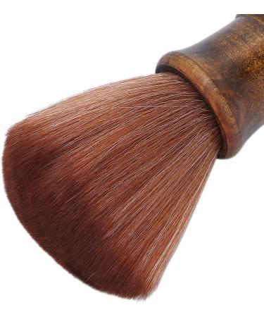 Neck Duster Brush Without Irritating the Skin Composite Wood Salon Neck Brush Larger Area and Save Your Time for Life for Home for Studio for Shop - Buy Online on GoSupps.com