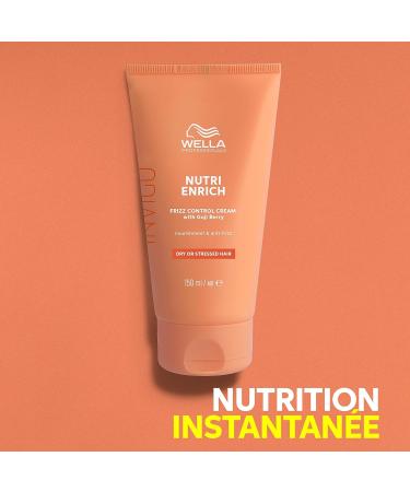 Wella Professionals Invigo Nutri Enrich Nourishing Anti-Frizz Smoothing Cream - With Vitamin E and Oleic Acid - Repairs Dry and Damaged Hair 150ml - Buy Online on GoSupps.com
