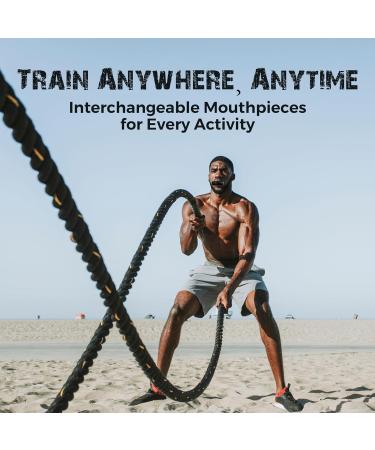 Bodyssey Adjustable Respiratory Trainer Handheld Breathing Exercise Device with Dual Mouthpieces Independent Resistance Settings for Enhanced Breathing Techniques (Ivory White) - Buy Online on GoSupps.com