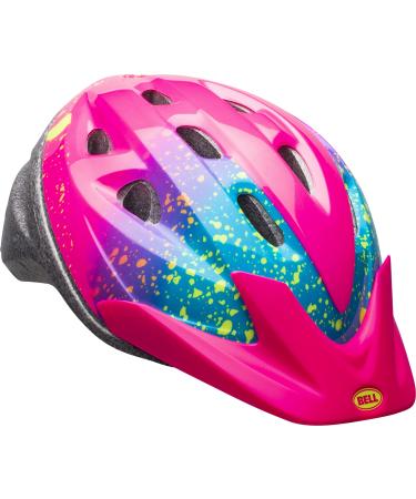 Bell Rally Child Helmet Pink Splatter Stella