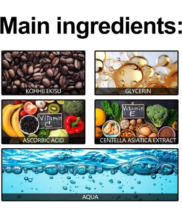 Coffee Eye Serum Coffee Eye Serum Against Wrinkles and Dark Circles Caffeine Eye Serum Anti-Wrinkle Eye Care Ritual Eye Cream Against Dark Circles Natural Coffee Bean (1PCS) - Buy Online on GoSupps.com