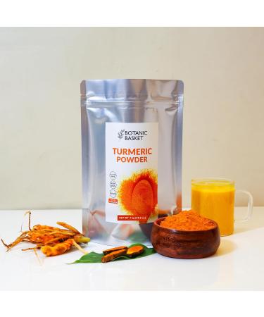 Organic Turmeric Powder 1 kg - 5% Curcumin, Pure Natural Haldi Powder, 1000g - Buy Online on GoSupps.com