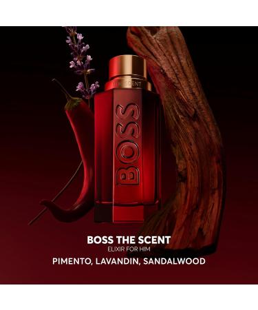 Hugo Boss The Scent Elixir Parfum Ambery Men's Cologne With Notes of Pimento Lavandin Absolute & Sandalwood Long Lasting Fragrance 1.6 Fl Oz (Pack of 1) - Buy Online on GoSupps.com