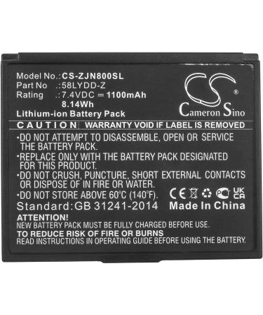 Replacement Battery for Zjiang ZJ-5802 & ZJ-8001 | 1100mAh 7.4V | Global Shipping Available - Buy Online on GoSupps.com