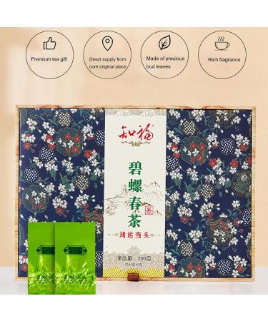Green Tea Biluochun Tea Small Packages Strong Fragrance Fruity Jiangsu Chinese Green Tea with Gift Box for Guests Receiving - Buy Online on GoSupps.com