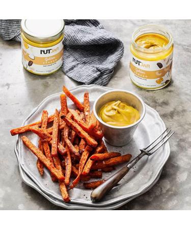 NutJar 4 x 240g Variety Pack Premium Nut Butters and Spreads Almond Butter Hazelnut Cocoa Spread Matcha Spread and Golden Spread No Artificial Colours or Preservatives Vegan Gluten Free Made in Canada - Buy Online on GoSupps.com