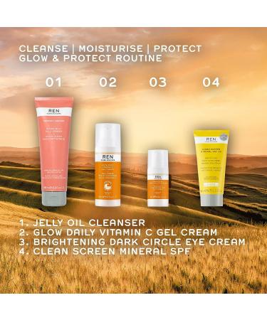 REN Clean Skincare Clean Screen Mineral SPF 30 Mattifying Face Sunscreen - Vegan Formula for Sensitive Skin - 1.7 Fl Oz - Buy Online on GoSupps.com