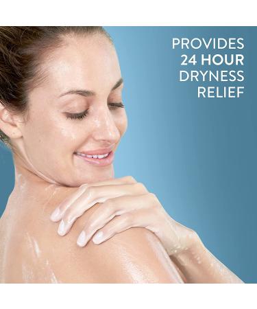 CETAPHIL Moisturizing Relief Body Wash 20 oz - Creamy Formula for Sensitive Skin, 24 Hr Relief, Hypoallergenic & Fragrance Free - Buy Online on GoSupps.com