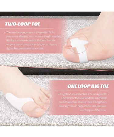 Bunion Corrector for Women - Orthopedic Bunion Splint for Hallux Valgus Relief, Toe Straightening, Day/Night Wear - Pink - Buy Online on GoSupps.com