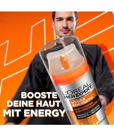 L'Or al Men Expert Nursing Set - Hydra Energetic Facial Care & XXL Shower Gel for Body Hair & Beard | Barber Club 2-Part XL Set - Buy Online on GoSupps.com