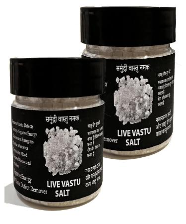 Live Vaastu Salt Vastu Salt Salt (500g) Khada salt Suddh Namak- Negative energy Cleanser/Remover Sea Salt - Traditional Crystal White Salt Village Salt Sabut Namak Desi Namak