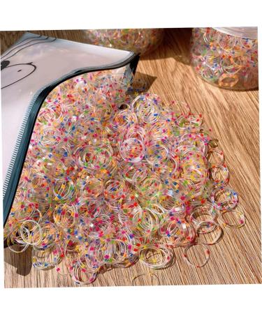 FRCOLOR 2 Hair Ring Small Rubber Bands Girl Ponytail Holder Toddler Elastic Hair Ties Small Hair Ties Hair Tie Holder Ponytail Holder Tie Hair Styling Tie Hair Scrunchies Child Mini Braid - Buy Online on GoSupps.com