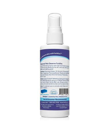 Furbliss Refreshing Dog Cologne & Deodorizer Spray for Dogs & Cats - Eliminates Odors, Grooming Spray by Vetnique Labs - Buy Online on GoSupps.com