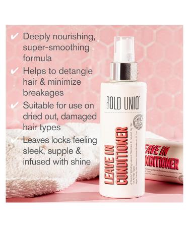 BOLD UNIQ Purple Hair Mask & Leave-in Conditioner for Blonde, Platinum, Bleached, Silver, Gray Hair - Remove Yellow Tones, Condition Dry Hair - Cruelty-Free & Vegan - Buy Online on GoSupps.com