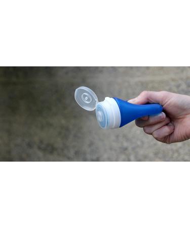humangear GoToob+ 1.7oz Orange Refillable Travel Bottles with Locking Cap - Buy Online on GoSupps.com