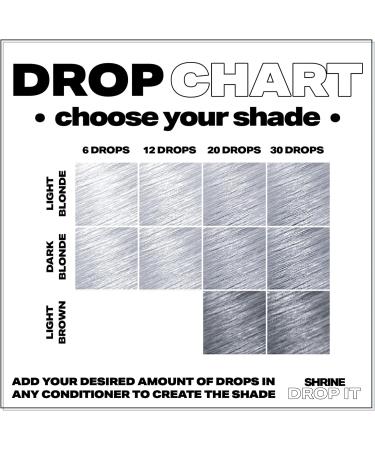 SHRINE Drop It Hair Drops Set Silver 20 ml (Pack of 1) silver 20 ml (Pack of 1) - Buy Online on GoSupps.com