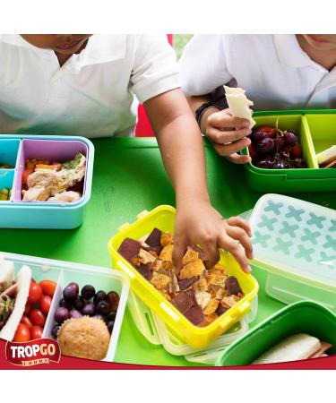 Tropgo Dried Fruit Selection 120g - Exotic Fruit Mix - Mixed Dried Fruit in Pouch - Healthy Snacks for Adults and Kids - Mango Guava Banana - Buy Online on GoSupps.com