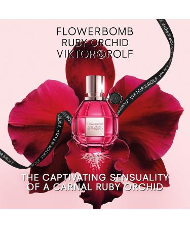 Viktor&Rolf - Flowerbomb Ruby Orchid Eau de Parfum - Women's Perfume Travel Holiday Gift Set - Floral & Fruity - With Notes of Vanilla & Peach - Full Size 3.4 Fl Oz & Travel Size 0.3 Fl Oz - Buy Online on GoSupps.com