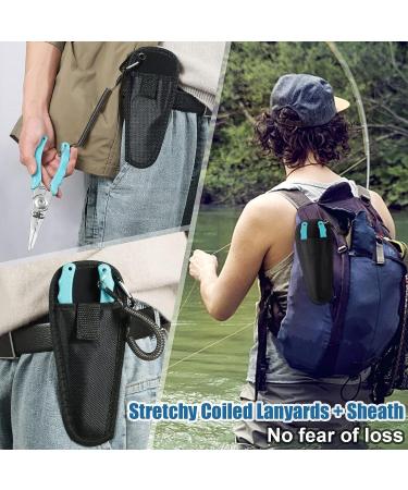 Rakiyada 7.5 Inch Fishing Pliers - Multi-Functional Saltwater Gear for Split Ring Plier, Line Cutter, and Hook Remover - Ideal for Ice Fishing and Fly Fishing - Great Fishing Gift for Men - Buy Online on GoSupps.com