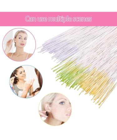 Simarro 360 Pcs Ear Hole Cleaner - Disposable Earring Piercing Cleaning Tool for Odor Removal | Multi-color Care Kit for Women & Men - Buy Online on GoSupps.com