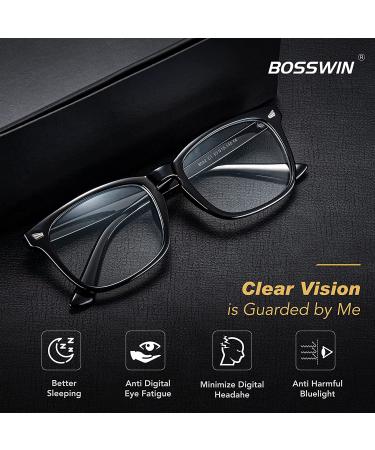 Blue Light Blocking Glasses 5-Pack for Women Men | Anti Eyestrain Computer Glasses Set - Black, Clear, Bean Flower, Pink, Blue - Buy Online on GoSupps.com