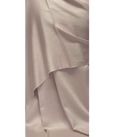 Smooth Shiny Surface Pashmina Style Scarf - Nude Beige | GFM L9 - Buy Online on GoSupps.com