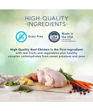 Blue Buffalo Freedom Grain Free Natural Indoor Adult Dry Cat Food Chicken 5lb - Single Pack - Buy Online on GoSupps.com