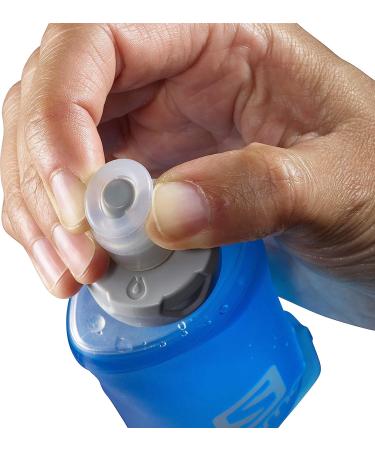 Salomon Soft Flask with Straw 500ml - Clear Blue | 17 oz, 150 ml Capacity - Buy Online on GoSupps.com