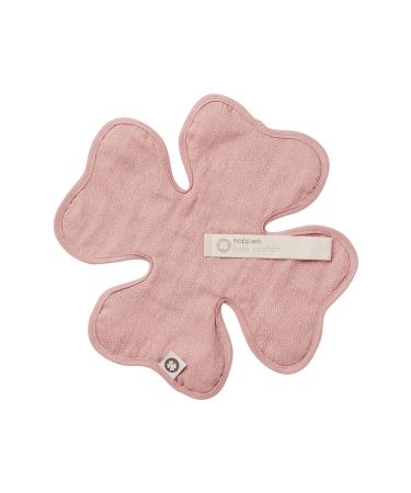 Noppies unisex pacifier tiny dot clover - organic GOTS cotton - pacifier loop - polka dot print - color: Misty rose - size: 1 -size