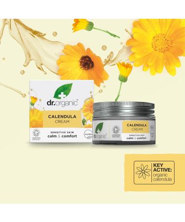 DR Organic Marigold Cream 50ml - Fragrance-Free Vegan Natural & Organic | Sensitive Skin Paraben-Free Eco-Friendly Packaging - Buy Online on GoSupps.com