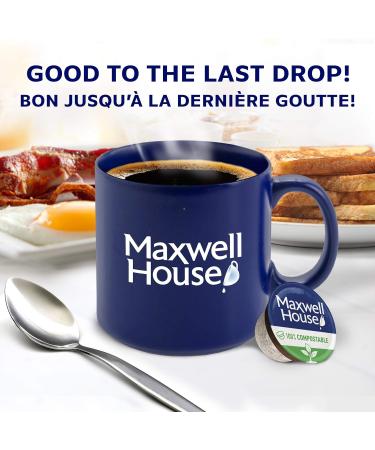 Maxwell House House Blend Coffee Certified Compostable K-Cup Coffee Pods 30 Pods House Blend House Blend 30 count (Pack of 1) - Buy Online on GoSupps.com