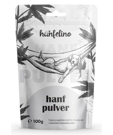 Hemp powder for dogs 100g Natural calming & relaxation for anxiety or stress 100% natural made in Austria - Buy Online on GoSupps.com