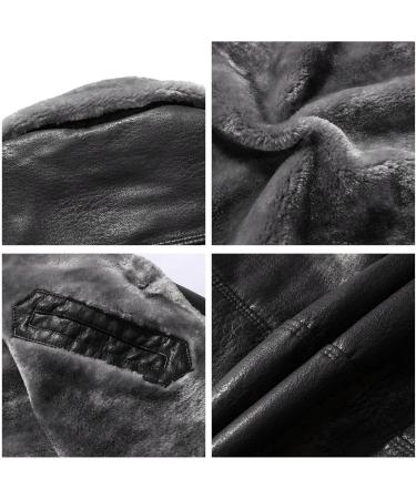 Hanxiulin Men's Oversized Plush Hoodie Coat - Warm Breathable Winter Jacket 3XL Black - Buy Online on GoSupps.com