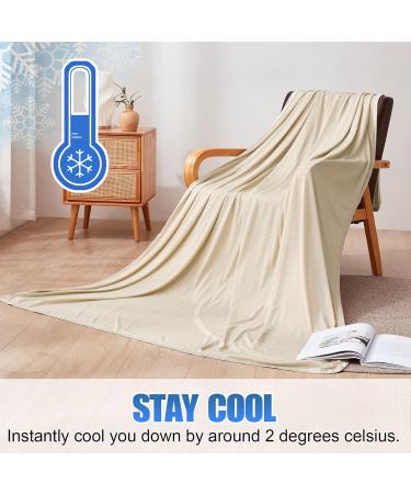 Ailemei Cooling Ceiling for Hot Sleepers - King Size 274.3x228.6 cm Breathable & Light Dual-Sided Cold Effect Perfect for Summer - Night Sweat Relief - Buy Online on GoSupps.com