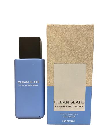 Bath & Body Works Clean Slate Men's Fragrance 3.4 Ounces Cologne Spray Clean Slate 3.4 Fl Oz (Pack of 1)