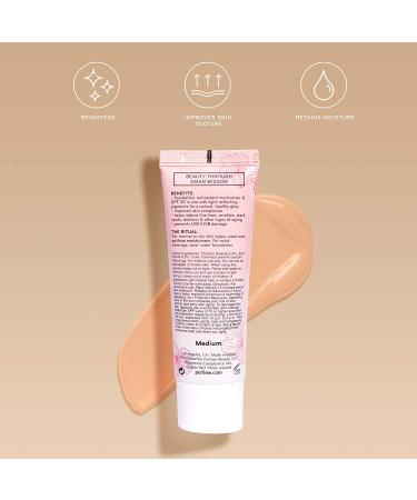 purlisse Radiant Glow BB Cream SPF 30 | Cruelty-Free, Paraben & Sulfate-Free, Light Coverage & Brightening | 1.4oz - Buy Online on GoSupps.com