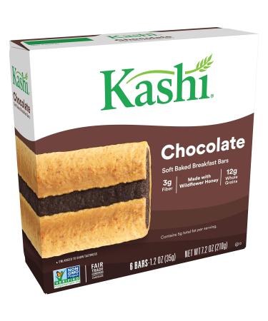 Kashi Soft Baked Breakfast Bar Chocolate 6 Bars 1.2 oz (35 g ) Each