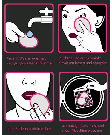 C4wrd Reusable Bamboo Hemp Makeup Removal Pads - Set of 10 Washable Up to 60 C - Buy Online on GoSupps.com